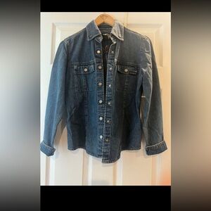 Ladies Women’s Harley Davidson Denim Jeans Jacket. Size XS